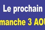 Dimanche 3 août : retour sur la Grand Place